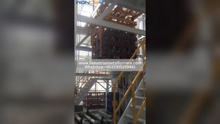 Horno de enfriamiento rápido de aleación de aluminio T6 | Transferencia de tratamiento térmico de solución ≤15s