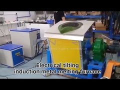 Horno fusorio de cobre de acero eléctrico de la inducción del oro de aluminio de frecuencia media 70KW