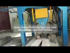 línea de producción de barra de cobre de fundición ascendente de 8 -20 mm