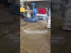 Gran máquina móvil de desgasificación y refinación en línea de aluminio