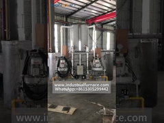 Revisa nuestro horno de fusión de metales de crisol rotativo para las fábricas de fundición a presión.