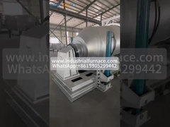 Horno de fundición de aluminio de 2 toneladas a gas