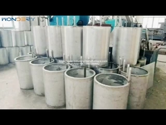 Máquina de fundición continua hacia arriba chaqueta de enfriamiento por agua para cobre