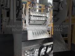 máquina de fundición de lingotes pequeños de aluminio de forma de hemisferio 250gr