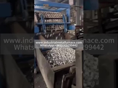 máquina de fundición de lingotes de aluminio, fundición de aluminio