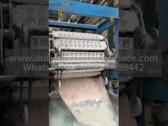 Máquina de fundición de lingotes de aluminio de peso totalmente automático personalizado de 150 g.