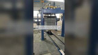 Máquina de fundición de lingotes de aluminio + Máquina apiladora de lingotes | Línea automática de fundición y apilamiento de 6-10 kg