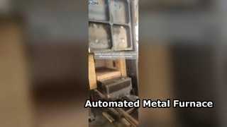 Horno de tratamiento térmico de solera con bogie de gas automatizado de alta eficiencia | Solución de calentamiento de metales industriales