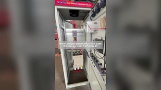 ¡Entrega llave en mano! Gabinete de control personalizado para horno de solera tipo bogie