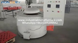 Horno de fusión de metales de crisol de resistencia eléctrica para aluminio, estaño y plomo