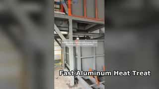 Horno de enfriamiento rápido de aluminio para tratamiento térmico T6 T4: alta eficiencia y control preciso