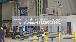 Horno de enfriamiento y revenido rápido tipo montacargas | Tratamiento térmico versátil para todos los metales | WUXI W