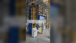 Horno de fusión de aluminio a gas continuo de 5 toneladas/hora | Producción de lingotes y fundición de alúmina a gran escala