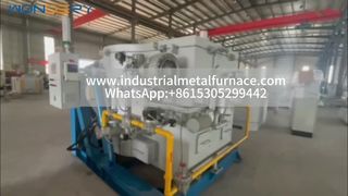Horno de fusión de metales no ferrosos a gas con ahorro de energía: baja pérdida de fusión
