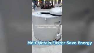 Horno de fusión de metales no ferrosos con calentamiento por resistencia eléctrica: alta eficiencia