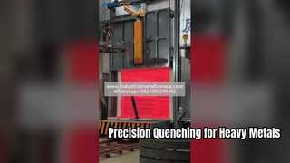 Horno de enfriamiento de alta temperatura con resistencia eléctrica de precisión para metales pesados