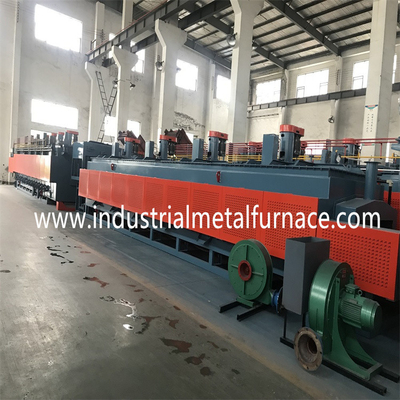 comprar 60800 Support Roller Electrical Resistance Mesh Belt Tempering Furnace 650℃ for metal parts online manufacture