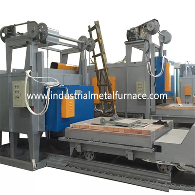 comprar Horno 8000×3500×2300m m del tratamiento térmico del hogar del carretón de 4 zonas de gas online manufacture