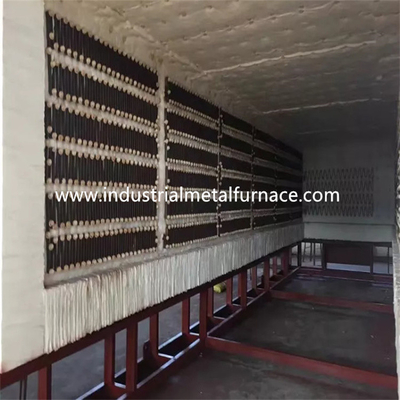 comprar Control de la temperatura independiente inferior del horno 3000×1000×1000m m del coche eléctrico 1250℃ online manufacture