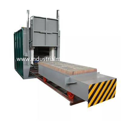 comprar carretón eléctrico industrial de los hornos del tratamiento térmico de 5000×2500×1500m m con control del PLC online manufacture