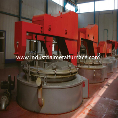 comprar Inclinación del hogar 320KW del carretón del horno del tratamiento térmico de la carretilla online manufacture