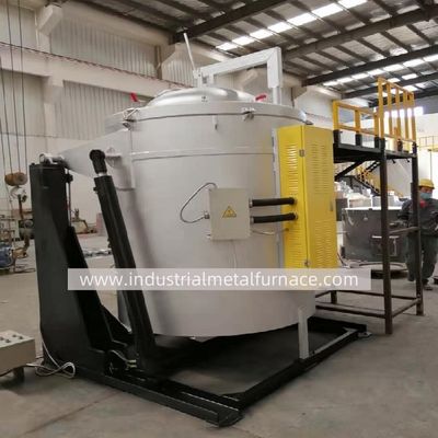 comprar 600kg Electrical Resistance Tin Melting Furnace 16KW Hydraulic Tilting online manufacture