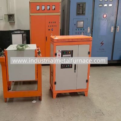comprar WDL-DM-200: horno de fusión de aluminio por inducción IGBT de 200 kg 80 kW con sistema de inclinación hidráulica online manufacture