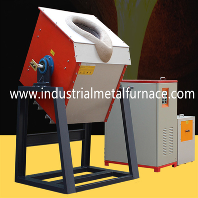 calidad  160KW 100KG Industrial Induction Furnace Melting Furnace For Cast Iron Heat Treat Fábrica