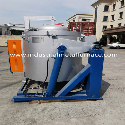comprar 850 grados del crisol de la resistencia eléctrica industrial de aluminio de inclinación hidráulica del horno fusorio online manufacture