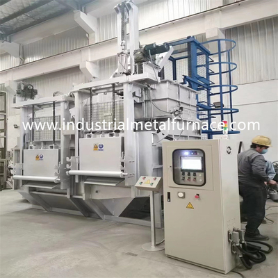 comprar 2000KG/H Continuous Gas Fired Industrial Aluminum Melting Furnace online manufacture