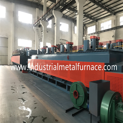 50Hz rodillo de ayuda de Mesh Belt Furnace Electrical Resistance del tratamiento térmico de 3 fases