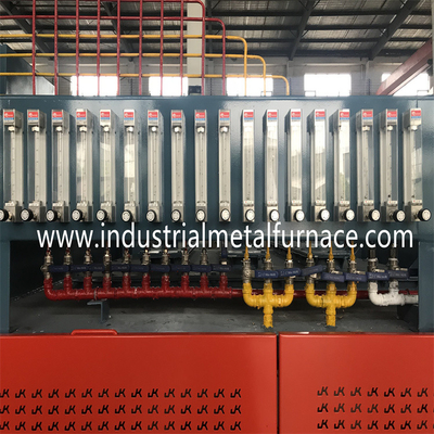 latón eléctrico de 180kg/H Mesh Belt Furnace For Melting