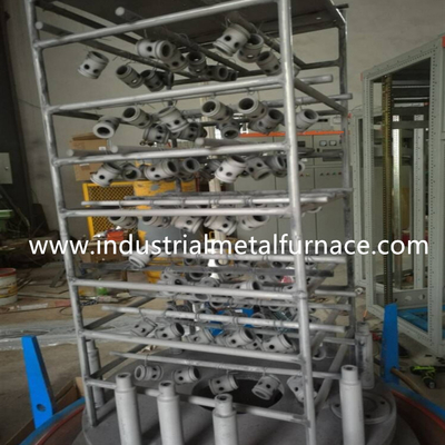 proceso del tratamiento térmico del vacío de 4000kg Pit Gas Nitriding Furnace Wondery