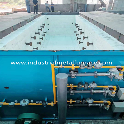 Horno de gas del tratamiento térmico de la inmersión caliente del GASERO del horno industrial de la galvanización