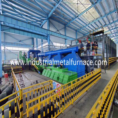 horno industrial de la invitación de calor del gas del horno de la galvanización de la inmersión caliente de 220V 50m m