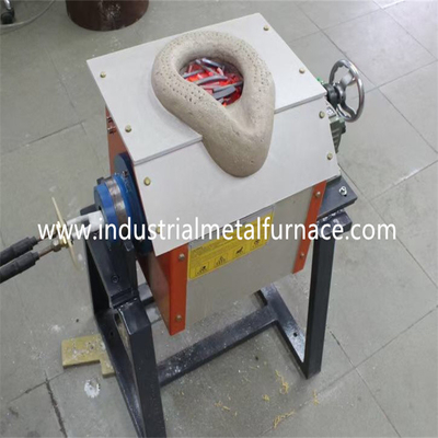 El horno 3kg de Heater Melting Steel Electrical Induction de la inducción de 1KHZ 15KW el arrabio