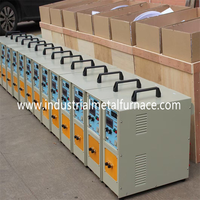 Horno de inducción industrial de frecuencia media del grafito 25KG para la fusión de acero del arrabio