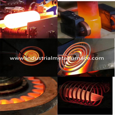 Horno de inducción industrial de 110KW 50KG Heater Melting Metal 145kgs