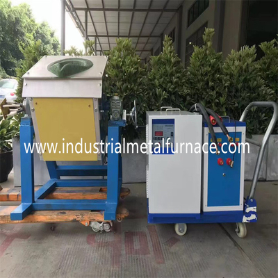 crisol de 105kgs 18KG para derretir la inducción Heater Melting Metal del arrabio