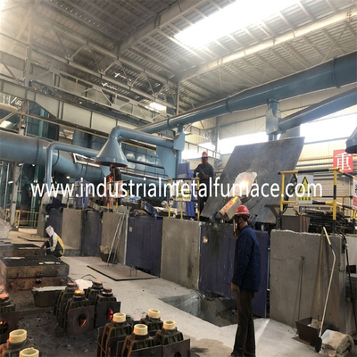 El horno de inducción industrial de refrigeración por aire / refrigeración por agua para una operación eficiente