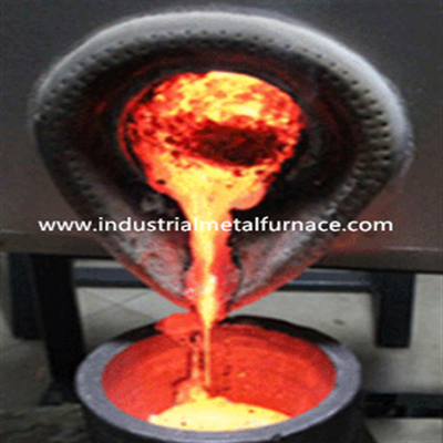 crisol de 105kgs 18KG para derretir la inducción Heater Melting Metal del arrabio