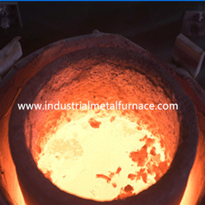 crisol de 105kgs 18KG para derretir la inducción Heater Melting Metal del arrabio