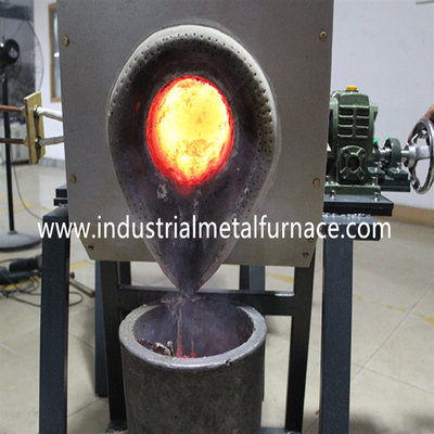 El horno 3kg de Heater Melting Steel Electrical Induction de la inducción de 1KHZ 15KW el arrabio