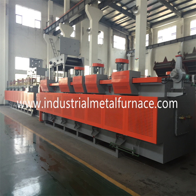 calefacción de resistencia eléctrica de 150kg/H Mesh Belt Heat Treatment Furnace que apaga el temple