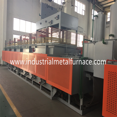 horno de 2000m m Mesh Belt Furnace Bright Annealing para los tubos de acero inoxidables