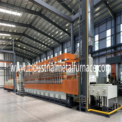 Gas Mesh Belt Furnace Carburizing Tempering continuo del rodillo de ayuda para las sujeciones
