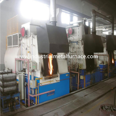 2700 cabeza doble eléctrica de recocido de aluminio 1600 del horno 140KW del tratamiento térmico del × 1100m m del ×