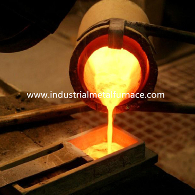 Inclinación del hierro de fusión Teel Shell Melting Furnace del horno de inducción del hierro 70KW 25kg