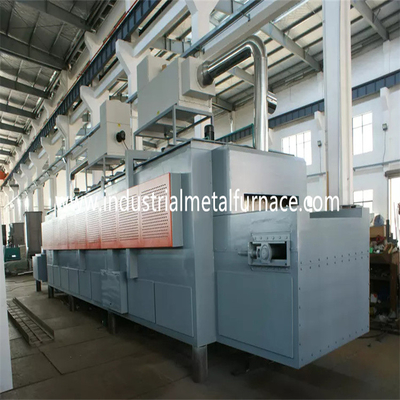hogar 150KW antichoque fuerte de gas del carretón del horno del tratamiento térmico del 1.5×1x1m