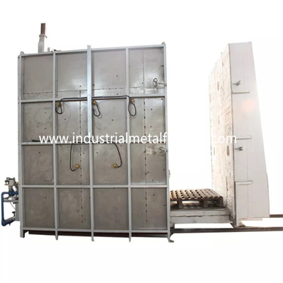 Horno de temple eléctrico 2000×900×600m m del tratamiento térmico del hogar del carretón